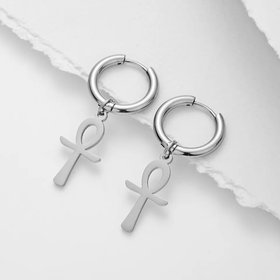 Boucle d'oreilles Ankh