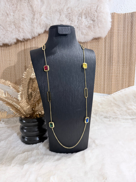 Les Sautoirs multicolors