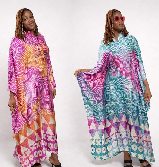 Kaftan ocean - SOIE