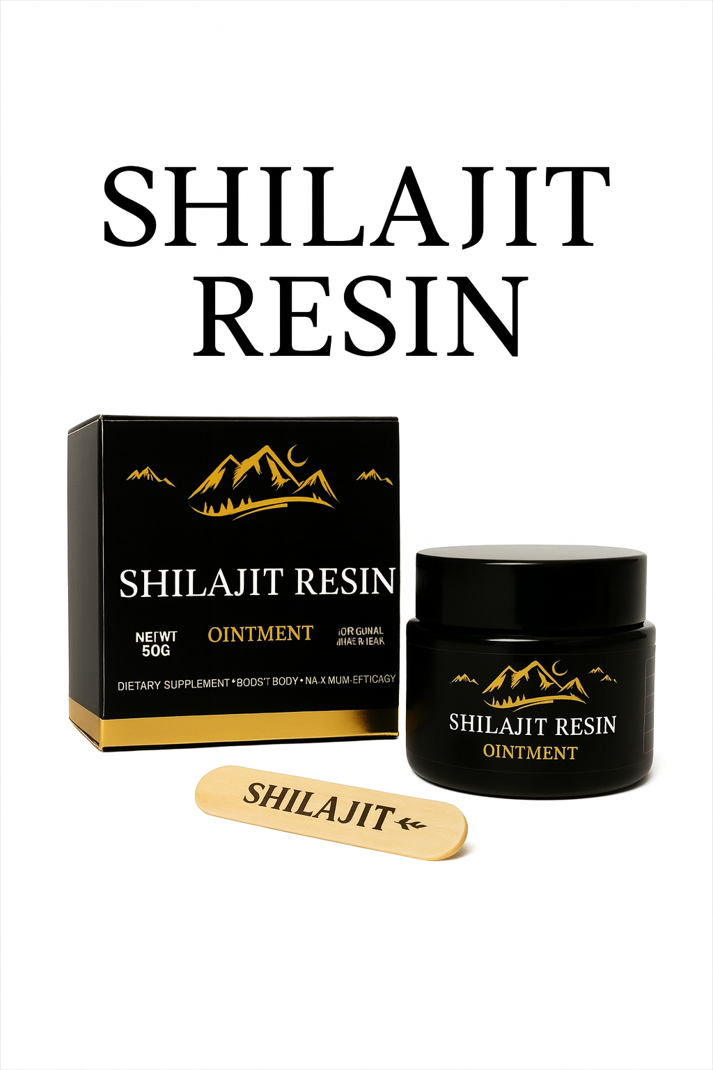 Résine de SHILAJIT PURE 50G