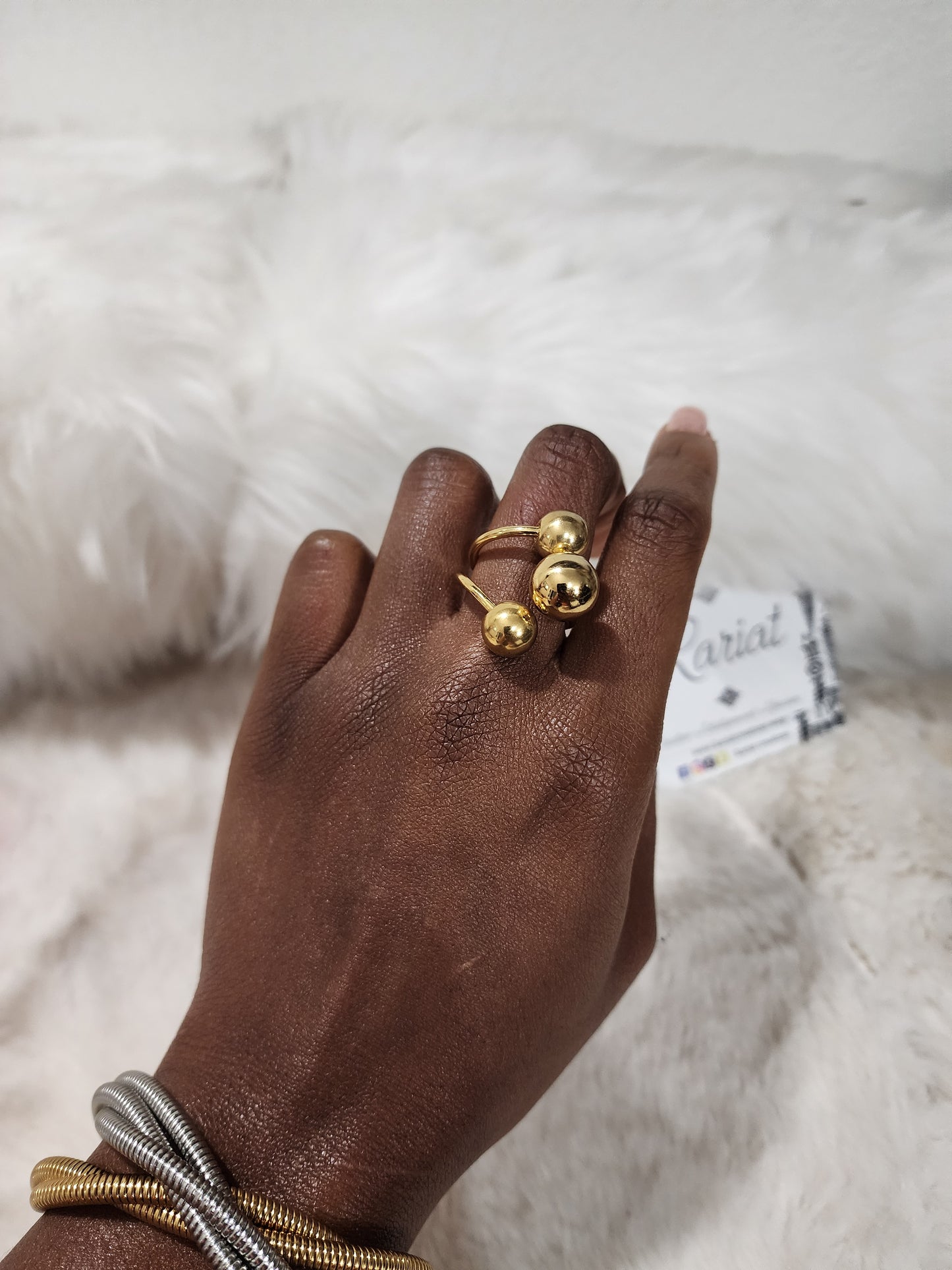 3 boules / Bague originale