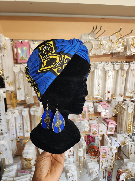 Bandeau + boucles d'oreilles