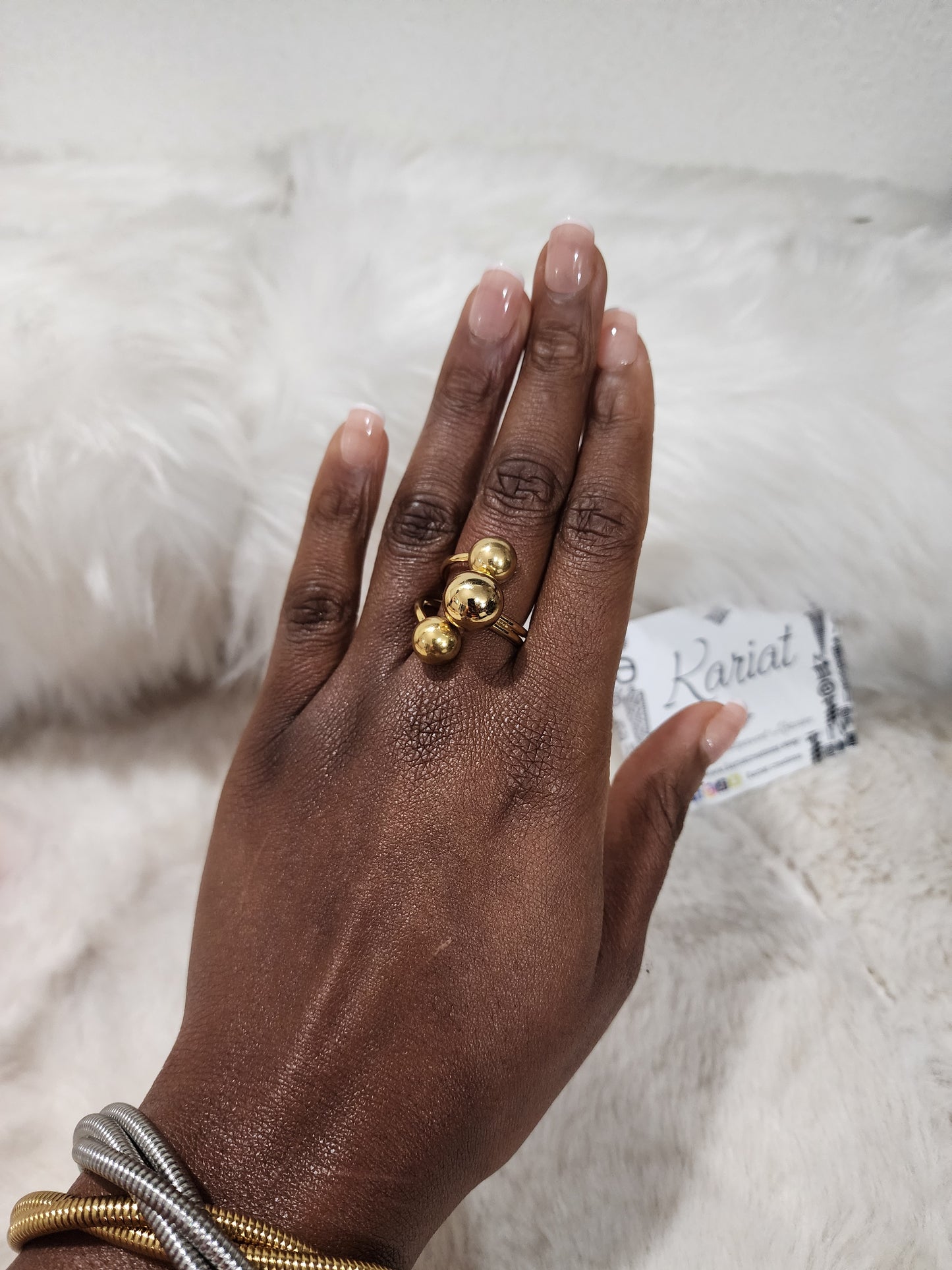 3 boules / Bague originale