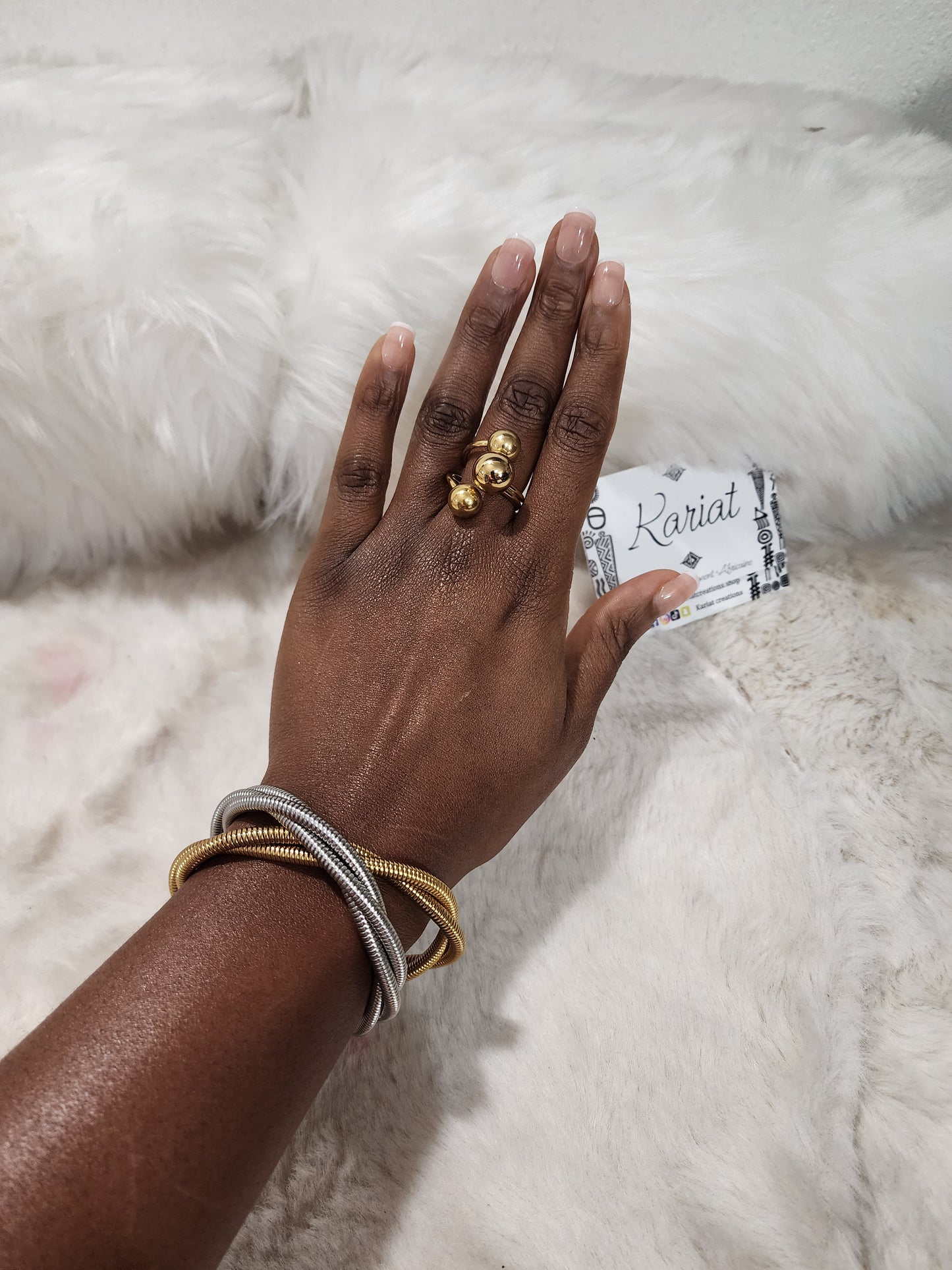 3 boules / Bague originale