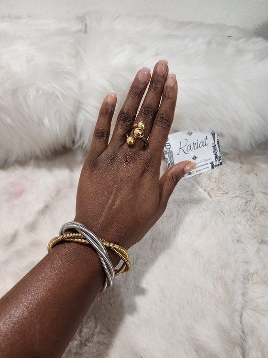 3 boules / Bague originale